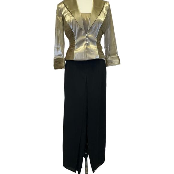 J.R. Nites Petites Black Dress Pants - Size 4P - Picture 1 of 6